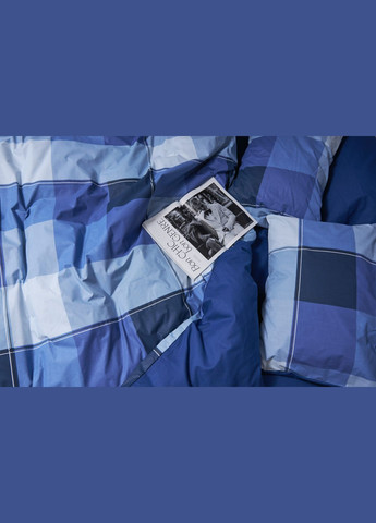 Комплект постельного белья Бязь Gold Люкс «» евро 200х220 наволочки 2х40х60 (MS-820004875) Moon&Star finland blue (293148155)