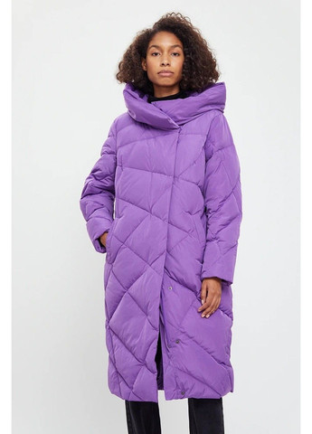 Фиолетовый зимний Пуховик Finn Flare