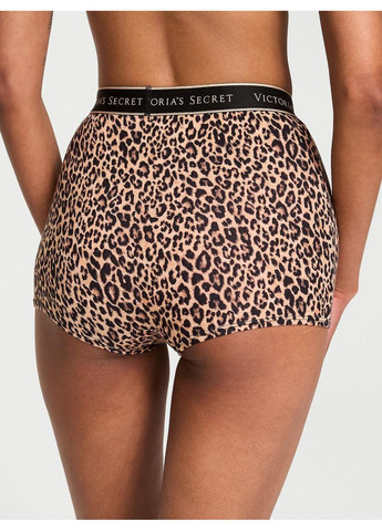 Жіночі трусики Logo Cotton High-Waist Boyshort Victoria's Secret (369365522)