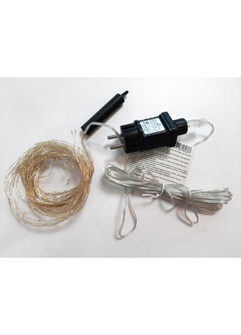 Гирлянда "Обертка струн" Luca Lighting 3 м серебряная струна для новогоднего украшения светодиодная гирлянда ProDobro (367264474)