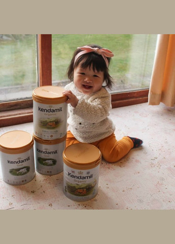 Органічна суха молочна суміш Organic 3 для дітей 12-36 місяців, 800 г Kendamil 77000336 (339402358)