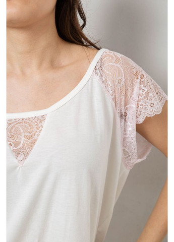 Белая всесезон женская пижама с принтом,, Andi