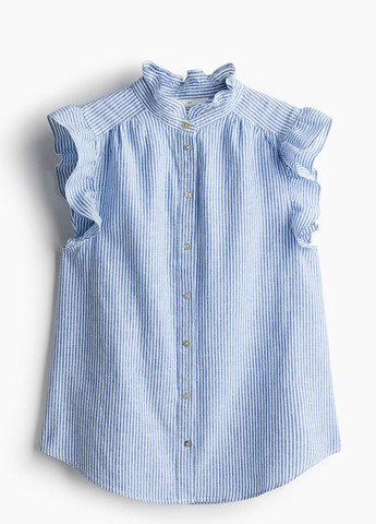 Синяя блузка H&M