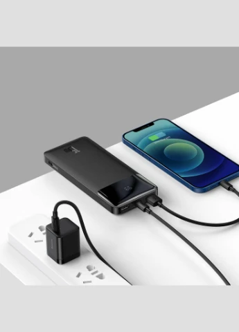 Внешний акумулятор Bipow Overseas 10000mAh 15W PPBD050001 Baseus (311280180)