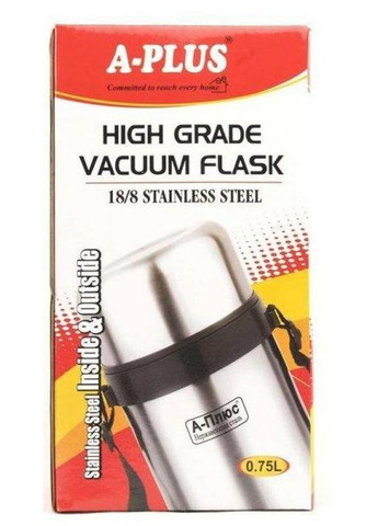 Термос харчовий з нержавіючої сталі 1663 750 ml з чохлом A-Plus (297331172)