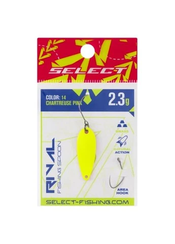 Блесна (1870.80.13) Select Rival 2.3g 30mm 14 Chartreuse Pink (401513359)