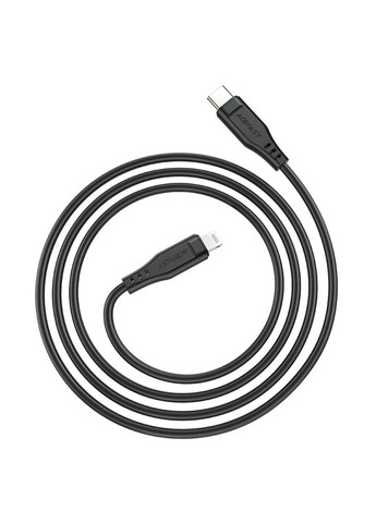 Кабель C3-01 Type-C to iP 3A, 30W, TPE, TPE connectors, Black Acefast (371644477)