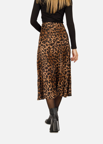 Жіноча спідниця-кльош колір бежевий CB-00262468 Mixray (314909548)