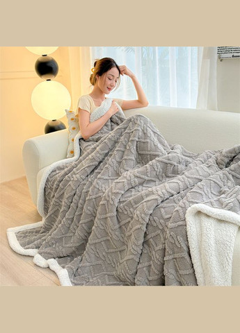 Покривало Sheep 180х200см Gray No Brand (341136021)