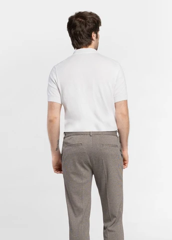 Поло чоловіче M09.38.00.621 біле 100% бавовна Arber Polo knit Zipper MSS N-A (381072633)