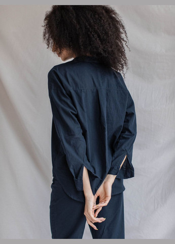 Синя піжама жіноча з вареної бавовни navy s Leglo