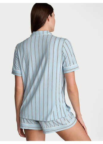 Комбінована всесезон піжама з шортами modal soft short pajama set Victoria's Secret