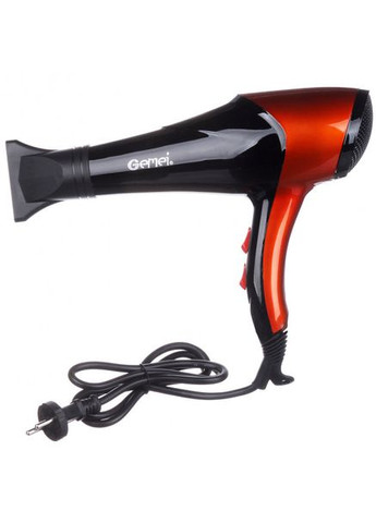 Фен GM-1766 2.6кВт АС, фен для головы, женский фен для волос, фен сушка. Цвет: оранжевый Gemei (364665039)