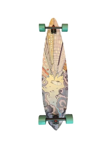 Лонгборд-крузер Cloudride Cruiser 78 — для вуличного серфінгу (110х25 см) No Brand (394212882)