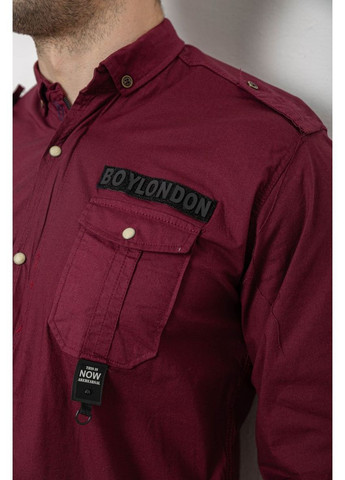Бордовая рубашка Ager