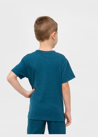 Футболка, Глубины океана, стр.кулир, (110633-1) ( ) 7л/122/32, Сине-лазурный Smil (357494378)