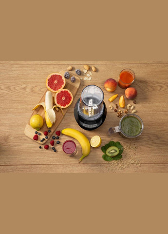 Блендер стационарный 1000Вт, чаша-750мл, измельчитель, черный-нерж Gorenje (330032079)