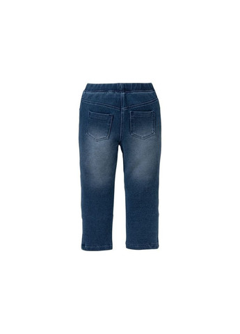 Синие демисезонные джеггинсы, леггинсы, лосины 110/116 (4-6 лет) для девочек, синие Lupilu