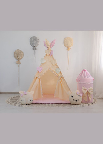 Вигвам палатка Алиса в стране чудес + корзина для игрушек No Brand (316256784)