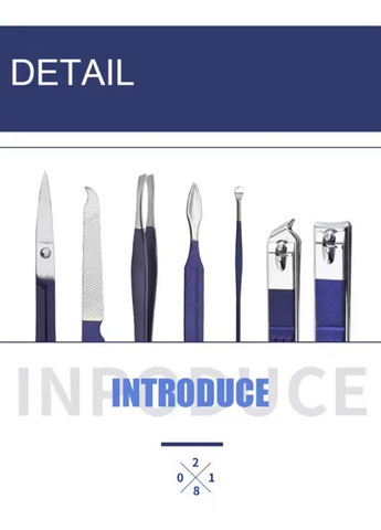 Набір для манікюру та педикюру manicure Qmake з нержавіючої сталі у сумці 12 предметів Max-Manicure (297949499)