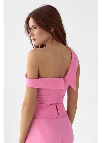 Блузка без рукавів із відкритим плечем Lurex — 370379945