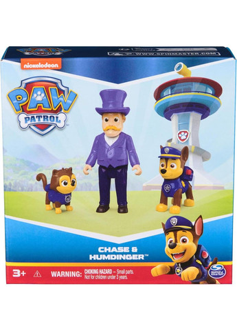 Щенячий патруль Набір ігрових фігурок Гонщик, Мер Хамдінгер і кіт Гонщик Оригінал Paw Patrol Spin Master (371646039)