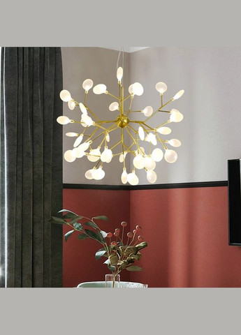 Люстра підвісна на 36 лампочок 26063 Золото 75-110х80х80 см. Sunnysky (364502151)