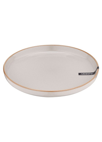 Тарілка десертна Apulia AR2920AG 20.3 см сіра Ardesto (349222459)