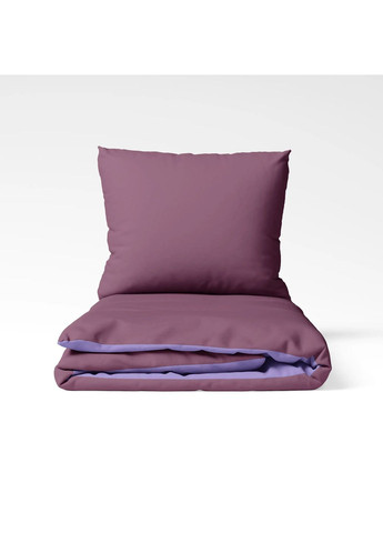 Євро комплект постільної білизни з наволочками 50*70 см, 115 гр/м2 Ніжний аметист Фіолетовий (27220200215) ТЕП (365851631)