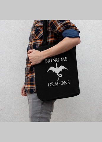 Екосумка GoT "Bring me dragons" (BD-ES-04) Black BeriDari (293509332)
