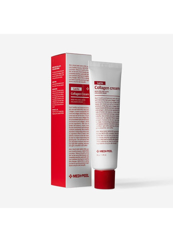 Укрепляющий крем для лица с коллагеном и лактобактериями Red Lacto Collagen Cream 50 мл Medi-Peel (289134903)