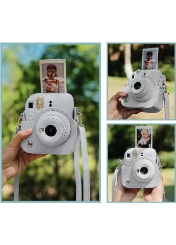 Чехол для фотоаппарата Instax Mini 12 Белый (2148686501) Fujifilm (362135340)