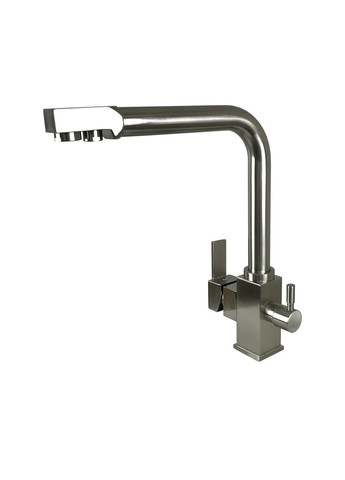 Смеситель для кухни под осмос LAZER GLLR-0100-8-STSTEEL Globus Lux (335040427)