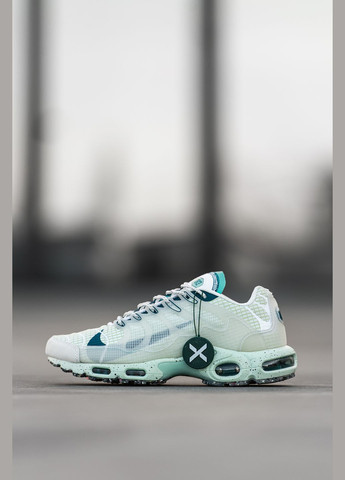 Белые демисезонные кроссовки мужские nike air max tn plus terrascape white | найк аир макс тн плюс белые No Brand