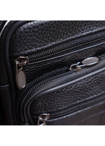 Стильна чоловіча сумка через плече з натуральної шкіри, компактний розмір, багато відділень Trend (349453304)