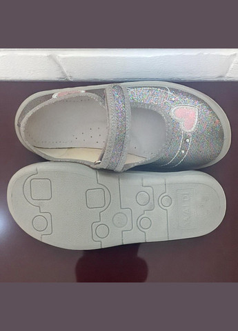 Ортопедичні закриті тапочки капчики на липучці для дівчинки зміна в садок Валді Waldi (332625413)