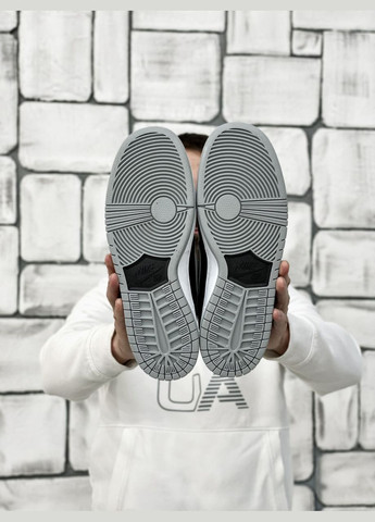 Кросівки зимові жіночі і чоловічі Nike SB Dunk winter low black gray white fur | Найк СБ Данк низькі чорні сірі білі з хутром No Brand чорні зими (311225823)