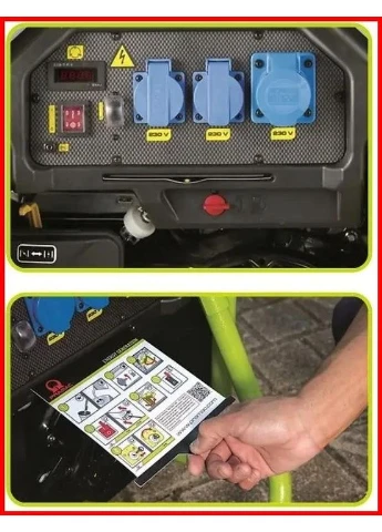 Однофазный бензиновый генератор PX5000 3.6 кВт генератор для дома PRAMAC (393659578)