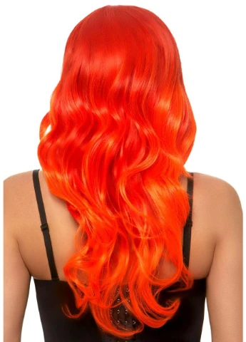 Ombre long wavy wig Orange Leg Avenue (365829697)