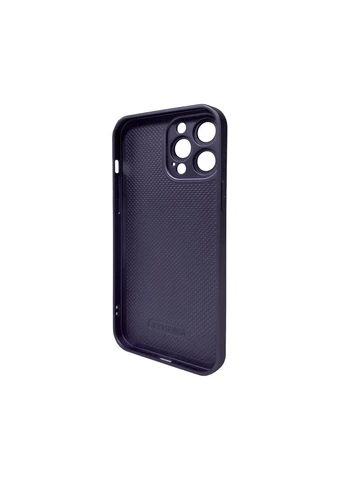 Чехол для смартфона AG Glass Matt Frame Color Logo Apple iPhone 12 Pro Max матовое стекло Deep Purple No Brand (403000315)