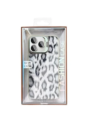 Чохол TPU+PC Wild Leopard для Apple iPhone 15 Pro 6.1" з MagSafe та функцією підставки No Brand (402058630)