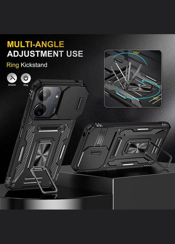 Чехол на Xiaomi Redmi 13C / Poco C65 / для Ксяоми, сяоми, ксиоми редми 13С, поко С65 ударопрочный / Navy Epik (338604082)