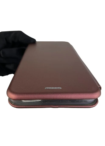 Чехол-книжка для A72 с подставкой на оппо а72 бордовая gd1 Oppo (366021647)