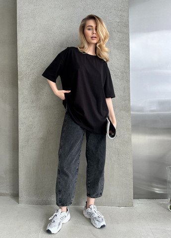 Оверсайз футболка женская No Brand - (322774329)