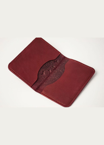 Обложка для ID паспорта "Мандала" бордовый (09М-Бор) Гранд Презент (278259401)