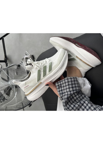 Сірі Осінні кросівки чоловічі adidas ultraboost 5x beige / green адідас ультрабуст No Brand