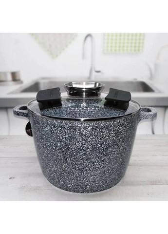 Каструля-казан з гранітним антипригарним покриттям 10.2 л 28 см EB-8009 Edenberg (360654407)