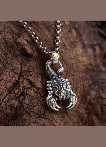 Кулон на цепочке скорпион оловянный Fashion Jewelry (285110621)