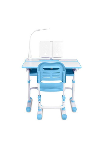Комплект дитячих меблів парта та стілець-трансформери Botero 780 x 588 x 540 - 760 мм Blue Cubby (353690680)