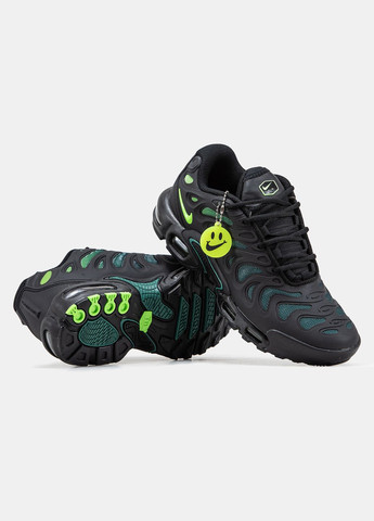 Чорні Осінні кросівки чоловічі nike air max tn plus drift black | найк аір макс тн плюс дріфт чорні No Brand